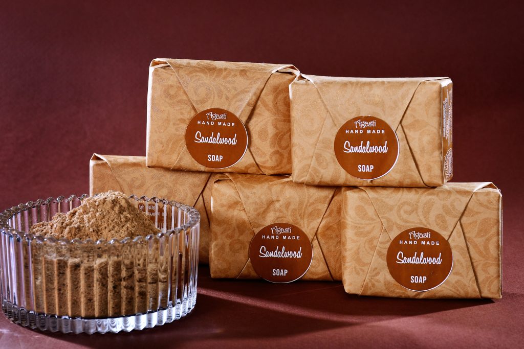 Agasti Rag Sandalwood Soap Bar - Agasti Stores